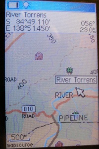 garmin unit showing shonkymap